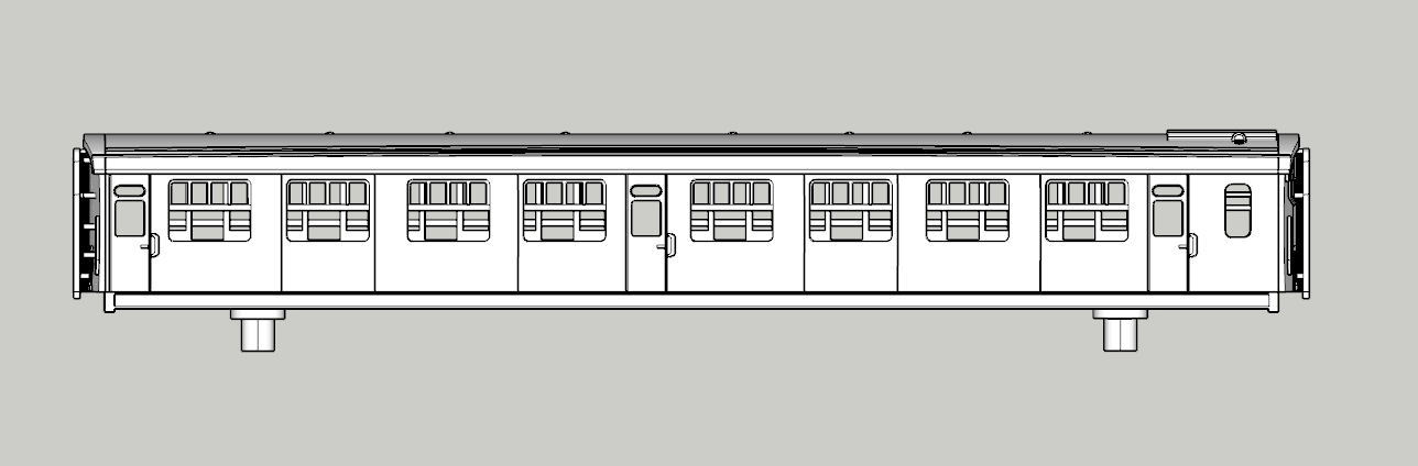 (image for) (N) SR Bulleid Eastleigh 8 cmpt Third - d2019